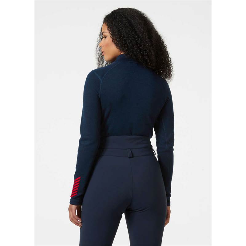 Helly Hansen Womens Lifa Merino Mid-Graphic 1/2 Zip Top-5